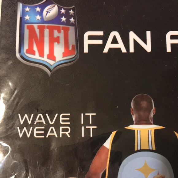 NIP NFL Steelers Fan Flag - Picture 2 of 6